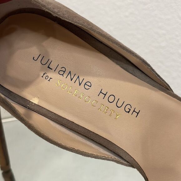 Julianne Hough | Sole Society Heels | tan/dark grey | size 5.5 - Picture 8 of 8